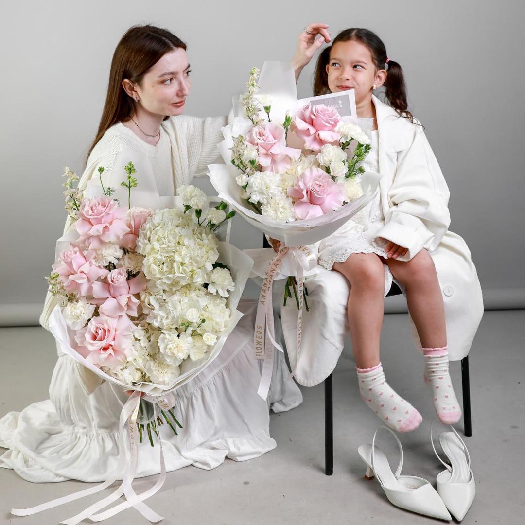 Сет семейный НЕЖНОСТЬ для жены и дочки