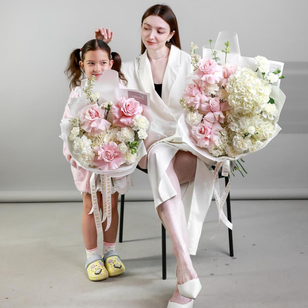 Сет семейный НЕЖНОСТЬ для жены и дочки