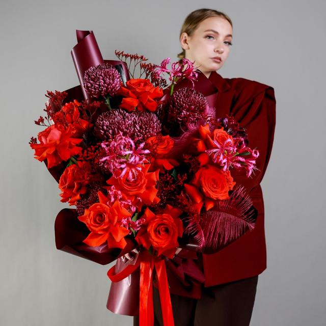 Букет Пламенная осень Букет Пламенная осень