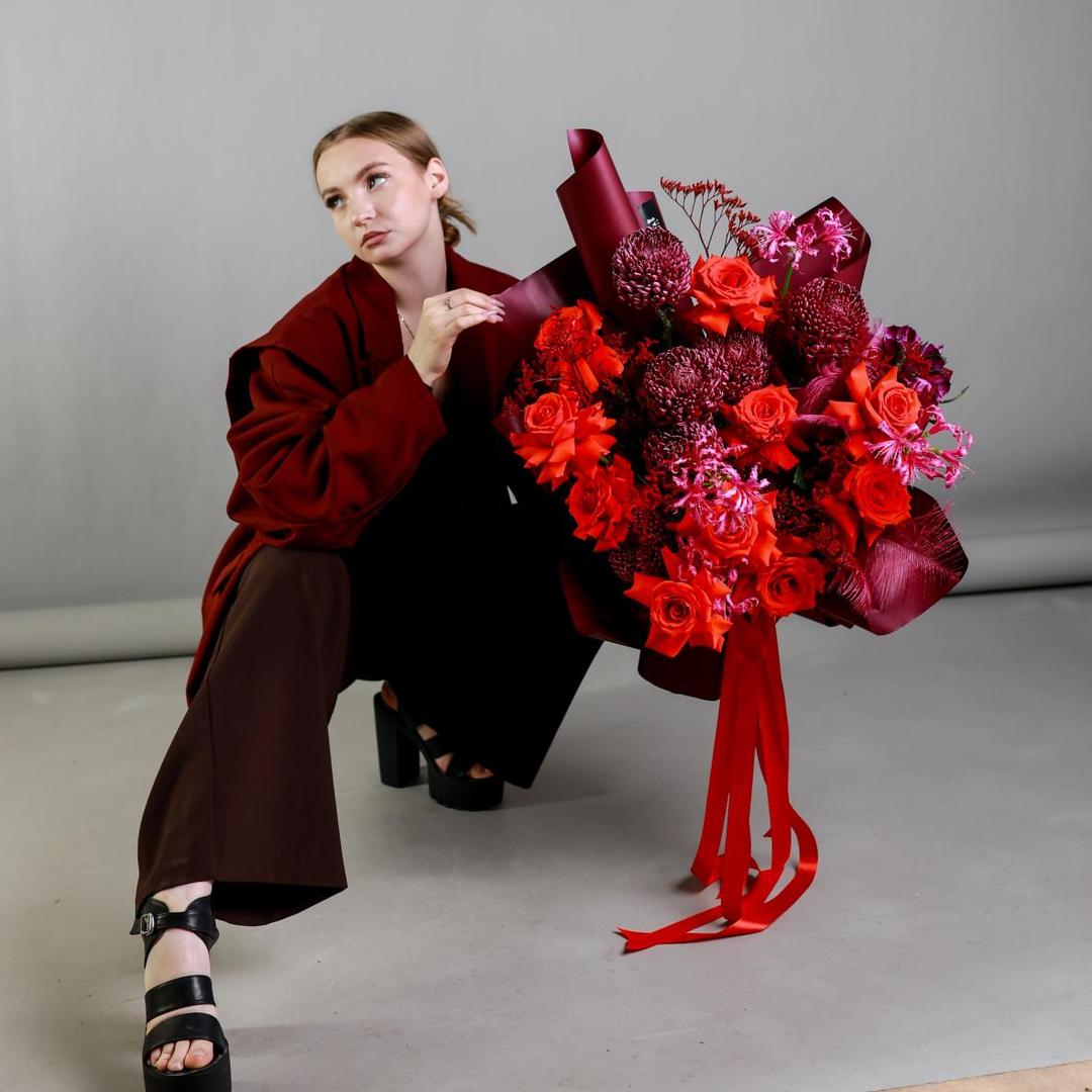 Букет Пламенная осень