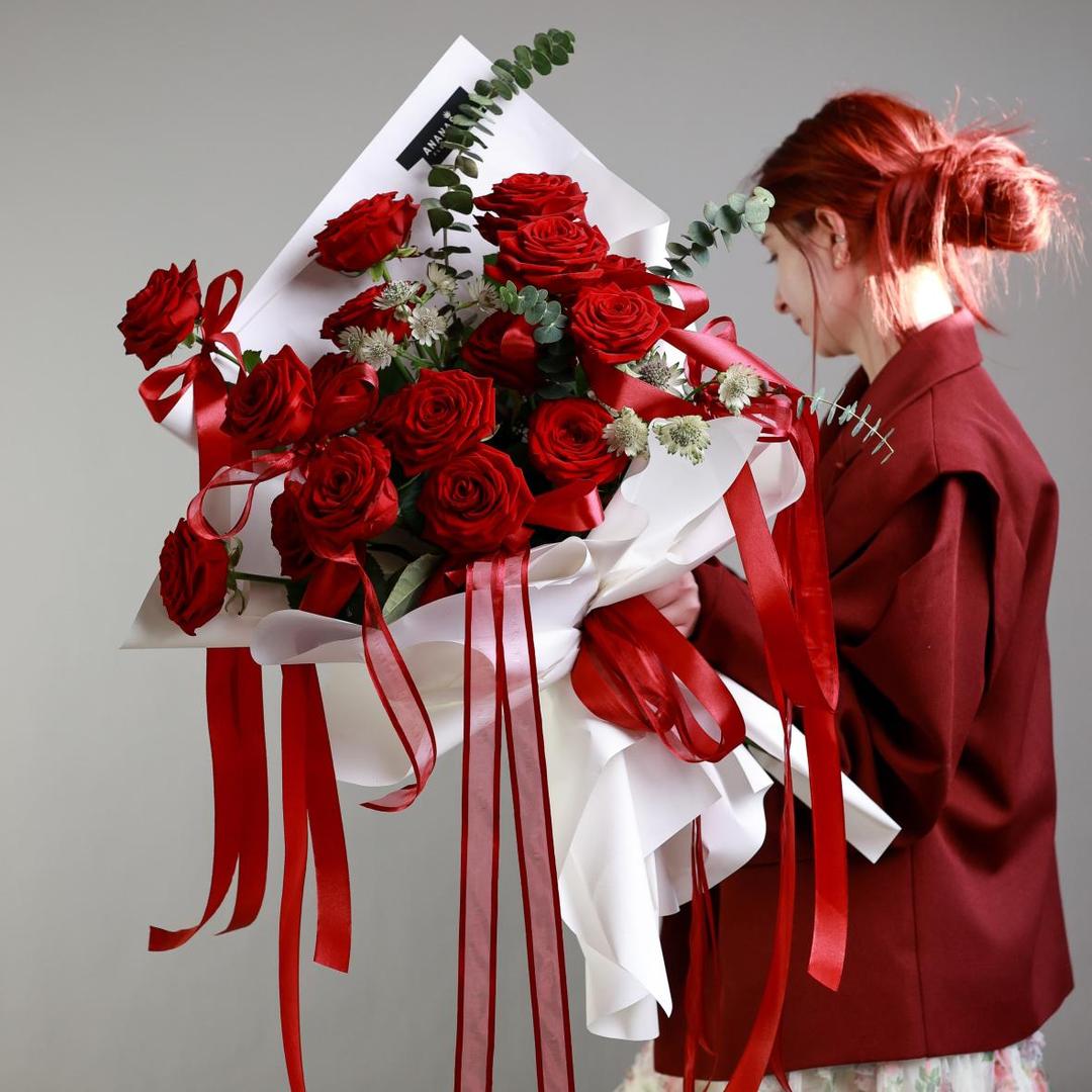 Букет Красная нить