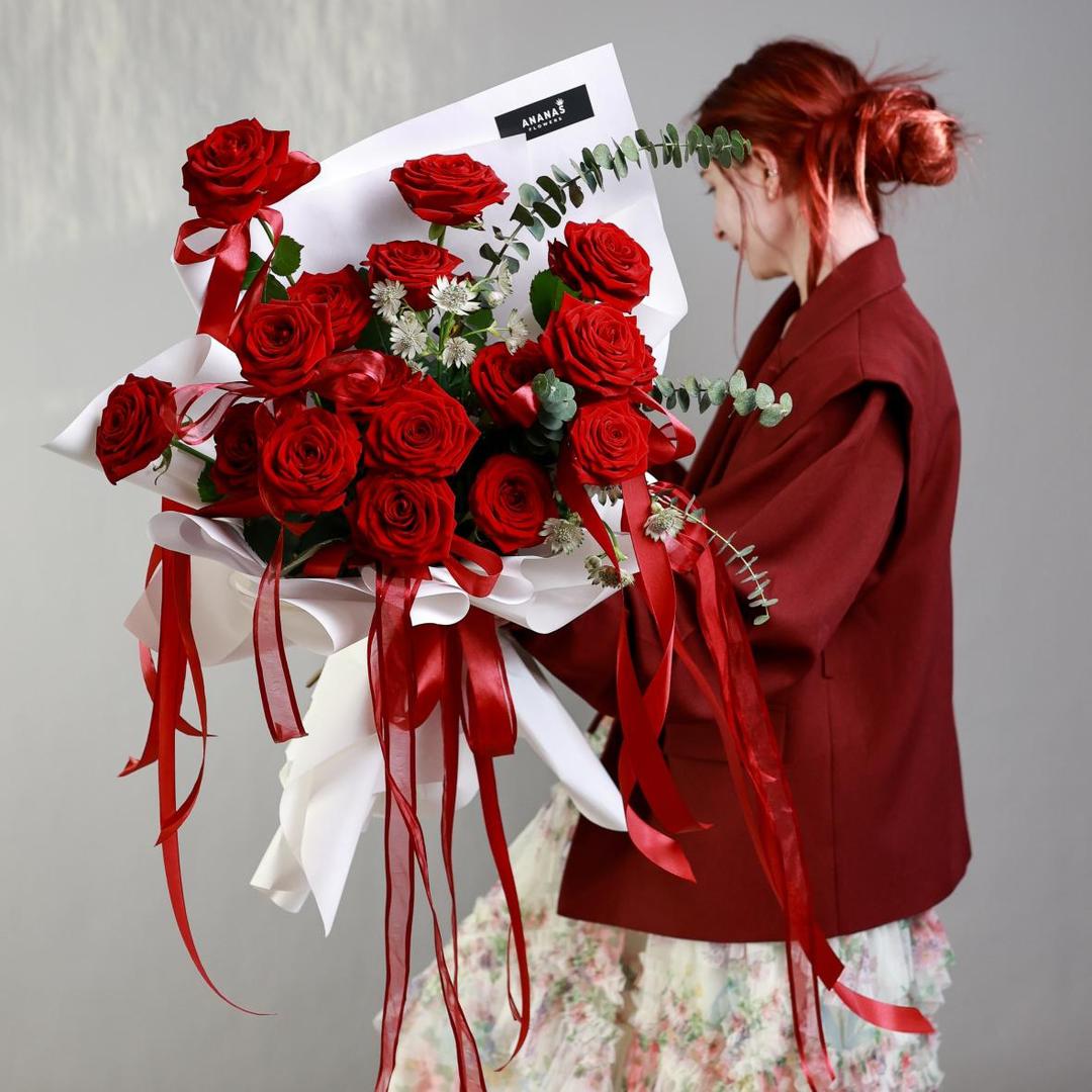Букет Красная нить