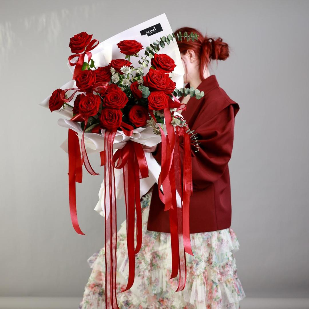 Букет Красная нить