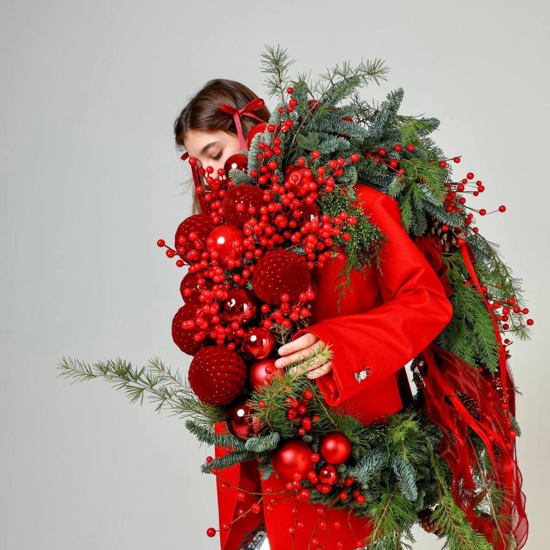 Рождественский венок RED MAX