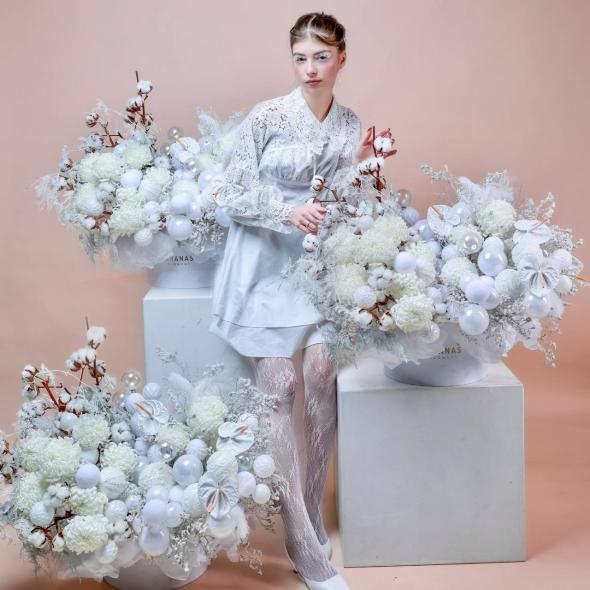 Композиция Морозный узор